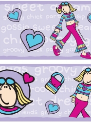 Bordura Groovy Chick