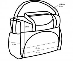 rozměry tašky