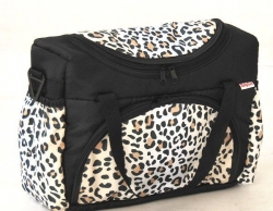 Taška na kočárek Leopard černý Classic