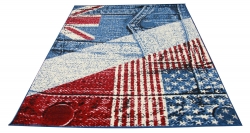 Koberec Union Jack Jeans Flags