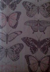 Povlečení Motýlci Pink, ukázka barev motýlků