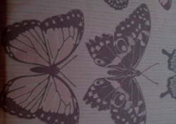 Povlečení Motýlci Pink, ukázka barev motýlků