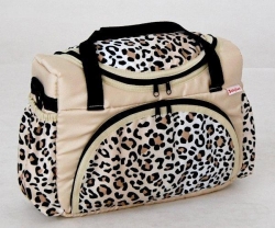 Taška na kočárek Leopard béžový Classic