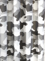 Závěsy Maskování Army Camouflage šedá