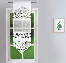 Ozdobný panel bílý 40 x 140cm