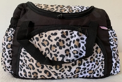 Taška na kočárek Leopard černý Classic
