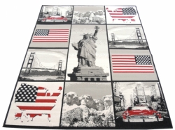 Koberec Americké symboly