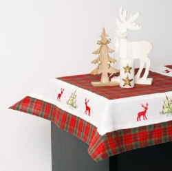 Vánoční běhoun Káro s jeleny