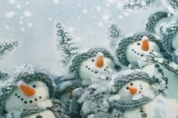 Běhoun Vánoční se sněhuláky