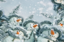 Běhoun Vánoční se sněhuláky