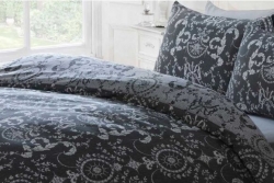 Povlečení Damask Black