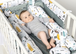Mantinel do postýlky nebo kočárku Oslík
