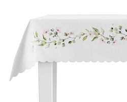 Ubrus na stůl 140 x 180cm s květy