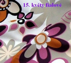 15. květy fialové