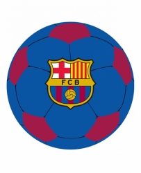 Polštářek kulatý FC Barcelona