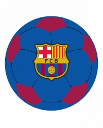 Polštářek kulatý FC Barcelona