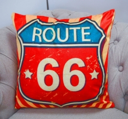 Povlak na polštář Route 66