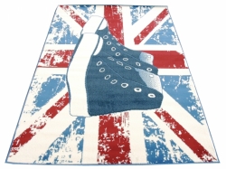 Koberec Union Jack tenisky