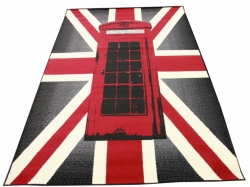 Koberec Union Jack Telephone