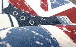 Koberec Union Jack tenisky